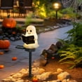 thumbnail image 4 of QIPOPIQ Halloween Reading Ghost Solar Ground Plug-In Light, 4 of 7