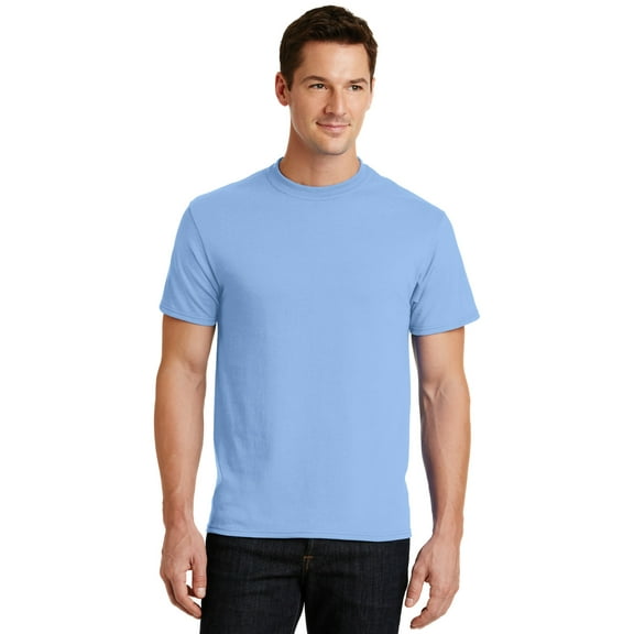 Port & Company - Core Blend Tee. Pc55 , PC55 , Light Blue , Large