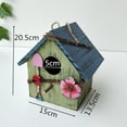 thumbnail image 5 of Mdesiwst Bird Nest Eco-friendly Rustic Wood Sturdy Bird House for Park, 5 of 8
