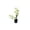 Green, variant on DAMAI Potted Plants Realistic Layered Petal Artificial Flowers, Maintenance Free Durable Faux Floral Arrangement with Long Lasting, Home Decor for Living Room Wedding Table