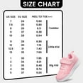 thumbnail image 2 of YHOON Girls Sneakers Mesh Breathable Casual Lightweight Fashion Tennis Running Sport Kids Shoes Pink Little Kid Size 12.5, 2 of 6