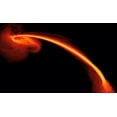 thumbnail image 2 of NASA 18x12 Gold Ornate Wood Framed with Double Matting Museum Art Print Titled - Black Hole Caught Red-handed in a Stellar Homicide, 2 of 4