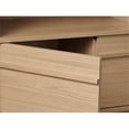 thumbnail image 5 of Unique Furniture 55.12''H Contemporary Storage Cabinet in Natural Oak Wood, 5 of 7