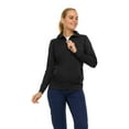 thumbnail image 2 of Medichic Scrub Jackets for Woman, Zip Front Nurse Jacket, 4-Way Stretch Fabric Warm Up Coat, 2 of 5