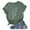 A01_Gray, variant on ZVAVZ Women's 3/4 Cuffed Sleeve Blouses Work Shirt Plus Size Rollable Sleeve T Shirts Zipper V Neck Sexy Casual Tunic Tops