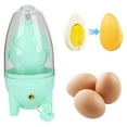 thumbnail image 4 of Golden Yolk Eggs Scrambler, Manual Puller, Stainless Steel, Kitchen Gadgets, For Home Cooking, Egg Separator, Easy Cleanup, Compact Design, Family Kitchen, Stainless Steel Material | Plastic, Green, 4 of 8