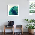 thumbnail image 3 of Art.com Proud as a Peacock II Art Print by Veronique Charron, White Frame Wall Art, 29" x 29", 3 of 5