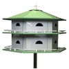Heath Outdoor Products AH-12SR Deluxe Starling Resistant Aluminum Purple Martin House - 12 Room