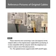 thumbnail image 4 of Cable adaptador de alimentación ComEap de 24 a 6 pines para HP ATX Z200-Z240, 4 of 8