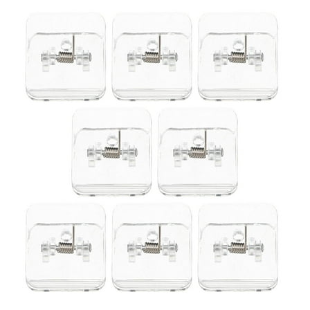 Niceauty 8Pcs Puppy Pad Clip Transparent ABS for Dog Owners and Pet Supplies