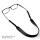 thumbnail image 3 of Correas para anteojos, cordón para gafas de sol, soporte para cordón antideslizante deportivo (negro), 3 of 6