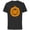 Black, variant on Marvel Iron Man Pumpkin Halloween - Short Sleeve Cotton T-Shirt for Adults - Customized-Black