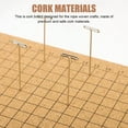 thumbnail image 4 of OULII 1 Set Knotting Board Macrame Board for Craft Enthusiasts in Light Brown Color, 4 of 4