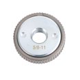 thumbnail image 1 of Hioecau Angle Grinder Flange Locking Nut 5/8-11 Threaded Quick Change Tool Self-Locking Secure Fit Pressure Plate, 1 of 8
