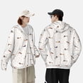 thumbnail image 4 of Daiia Dachshund Dog Puppy UPF 50+ Sun Protection Hoodie Jacket Lightweight Long Sleeve Sun Shirt for Women Men with Pocket Hiking Outdoor-Medium, 4 of 7