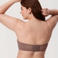 thumbnail image 3 of DELIMIRA Women's Cosnufy Strapless Bra Sheer Mesh Plus Size Unlined Underwire Bras, 3 of 6
