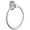 Chrome, variant on Moen 2860 Contemporary Donner Towel Ring, Chrome