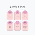 thumbnail image 4 of Gimme Beauty - Extra Grip Hair Ties - Thick Fit - Hair Accessories With All Day Hold - No Snagging, Dents, or Breakage Hair Tie Pack (6 Count), 4 of 5