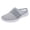 Grey, variant on DSJLMQ Women's Side Hollow L𝗈afers Breathable Knit Mesh Shoes Summer Non-S𝗅ip Casual Shoes Wide Width Closed Toe L𝗈afers Comfortable Soft Sole Walking Shoes