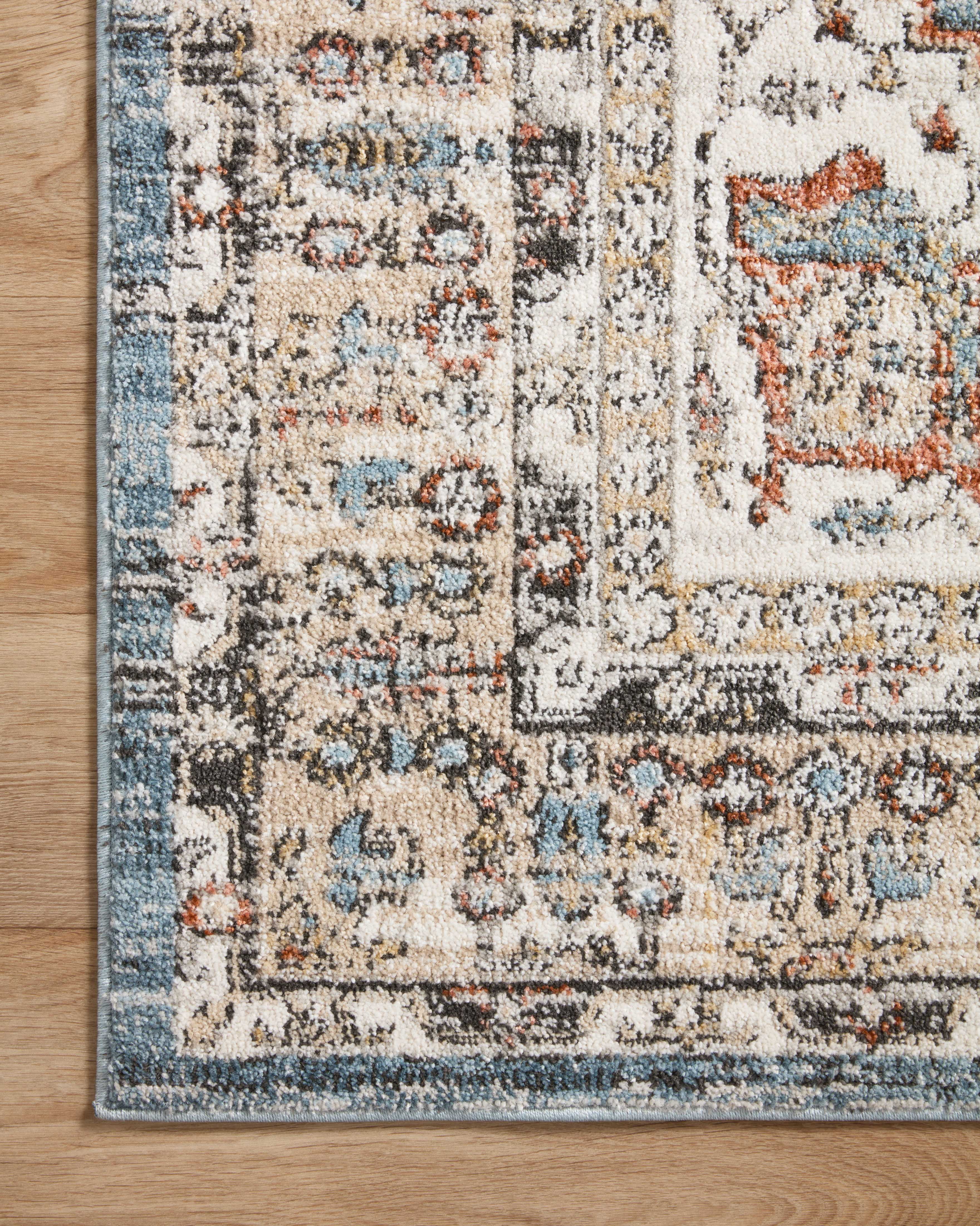 Loloi Odette Sky / Multi 5'-3" x 7'-9" Area Rug