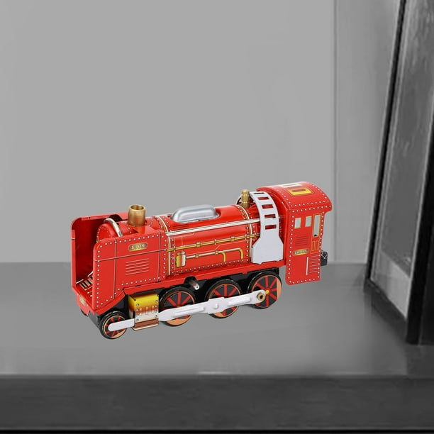 Juguete De Tren De Cuerda, Juguete De Hojalata De Cuerda Multiusos De Hierro Exquisito Para Colección