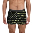 thumbnail image 1 of Balery American Flag Camo Calzoncillos bóxer para hombre, ropa interior de algodón suave y transpirable con cinturilla de nailon-XX-Large, 1 of 5