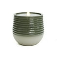 thumbnail image 6 of LuxenHome 19.5" Resin Lighted Garden Bubbling Water Fountain with Emerald Ribbed Top and Ivory Bottom, 6 of 7