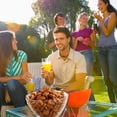 thumbnail image 7 of Hot Barbecue Soft Cracklin Pork Rind Snacks 2 oz Bags Savory Chips for Home Party Favor Picnic Movie Night BBQ Snacking Gift Supplies - Pack of 3, 7 of 7