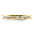 thumbnail image 3 of 14k Polished Size 6 Channel-set 1/2 carat Diamond Complete Eternity Band, 3 of 5