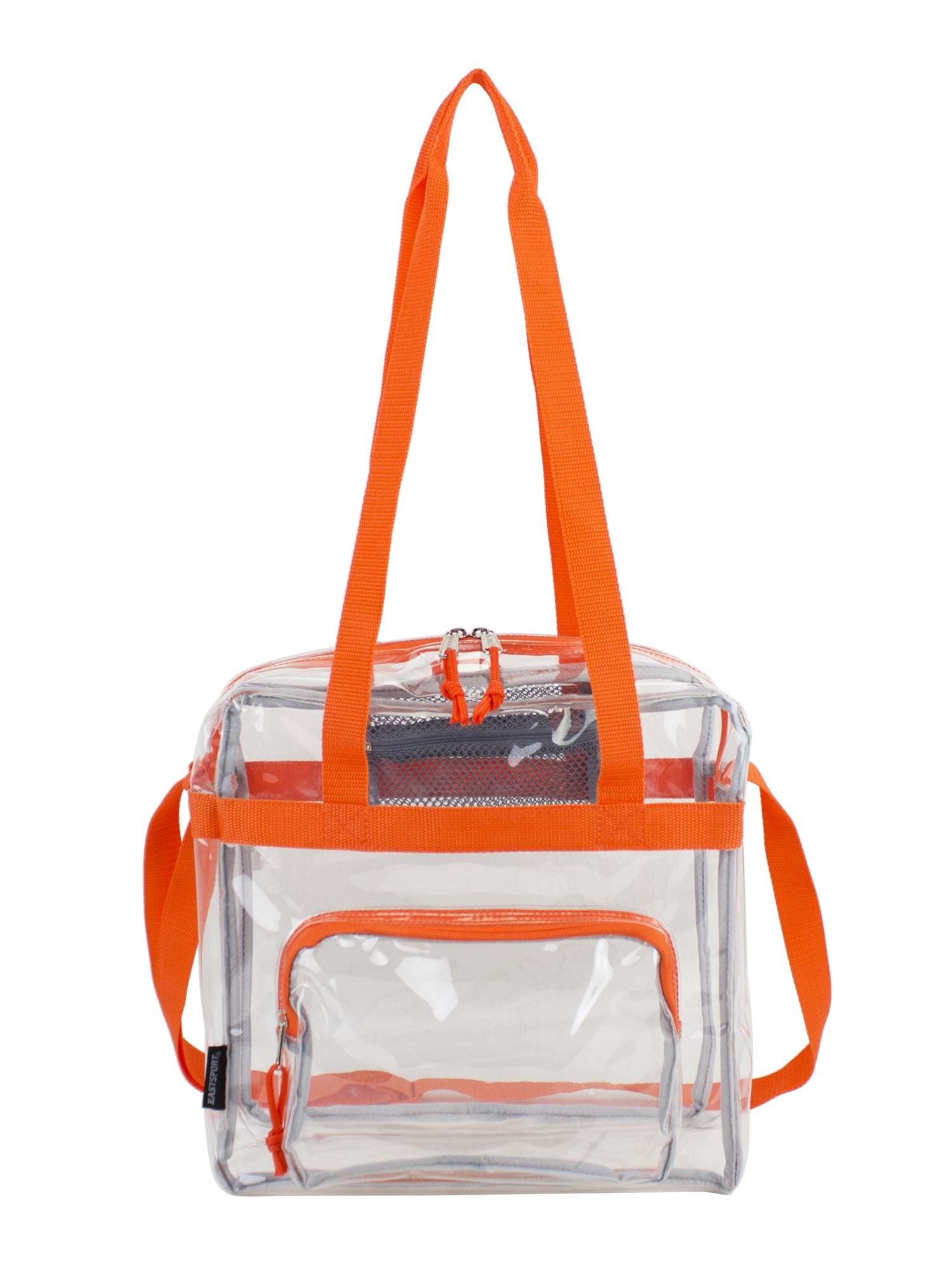 Oraben Clear Tote Bag, Clear Bag Stadium Approved, Transparent See Through Clear Tote Bag for Work, Sports Games,Gym