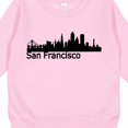 thumbnail image 3 of Inktastic San Francisco Skyline Toddler Sweatshirt, 3 of 4