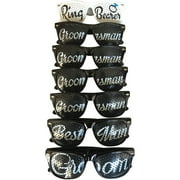 Brides Wedding Party Sunglasses, Set of 7
