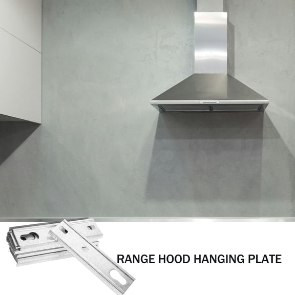 OUNONA 10PCS Range Hood Hook Silver Stainless Steel for Kitchen Storage