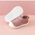 thumbnail image 4 of Mepaouo Baby Sock Shoes Infant Non-Slip First Walker Breathable Rubber Sole Crib Sneakers for Toddler, 4 of 9