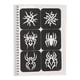 thumbnail image 3 of Plantillas de tatuajes temporales, plantillas de tatuajes a prueba de agua, 99 plantillas de arte corporal, plantillas de tatuajes temporales de bricolaje, claridad notable, 3 of 14