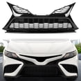 thumbnail image 3 of CROSSDESIGN Front Bumper Lower Grille Grill Without Sensor Holes Fit for Toyota Camry SE XSE 2021-2022, 3 of 12