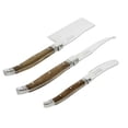 thumbnail image 6 of French Home Laguiole Cheese Knife Set, 3 Piece, Pakkawood., 6 of 9
