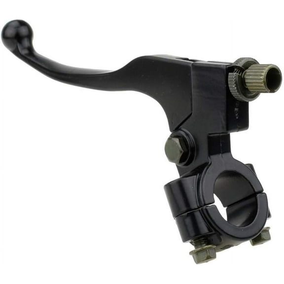 7/8" Universal Motorcycle Black Left Clutch Brake Handle Lever Perch for CRF XR 80 100 CRF80 XR200 SSR 125cc Coolster Roketa Baja X-Treme Pit Dirt Motor Bike Motocross Parts