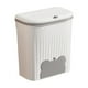 thumbnail image 2 of Cubo de basura de pared con tapa | Cubo de basura colgante para cocina y baño | Almacenamiento en la puerta del armario que ahorra espacio para casa, oficina y caravana, 2 of 6