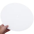 thumbnail image 2 of Turntable Platter Mat Pad Anti-static Record Players Mat Anti-vibration Wool Mat(White), 2 of 8