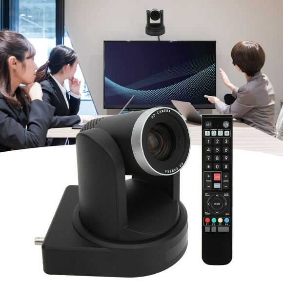 Video Conference PTZ Camera, 20X Optical Zoom HD 1080P IP SDI 60FPS Live Streaming Camera WIFI POE Noise Reduction Broadcast Camera Webcam With Multimedia Interface For  Business