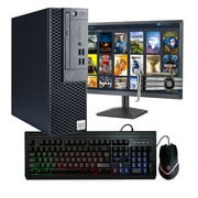 Dell Prebuilt Gaming Desktop Computer | Intel i5 + GeForce GT 1030 2GB GPU | 1080p Gaming PC | 16GB DDR4 RAM | 1TB SSD | Internal Wi-Fi 6 PCIe Adapter | Windows 11 Pro | 22in LCD Monitor