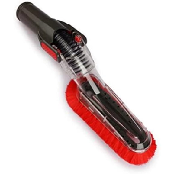 Vacuum Accessories Dusting Brush Attachment, Flexible Soft Brush for Furniture & Ceiling Cleaning, Fits 1-1/4'' & 1-3/8'' Standard Vacuum Hose, Great for High Places 32mm