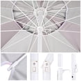 thumbnail image 5 of Yescom 8' Rainbow Beach Umbrella Sunshade with Tilt Sand Anchor UV Protection Outdoor, 5 of 9
