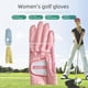 thumbnail image 2 of Guantes de golf antideslizantes y transpirables de PU para mujer, guantes granulados antideslizantes de color sólido fresco, 2 of 4