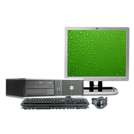 Off Lease REFURBISHED HP DC7900 C2D 3.0GHz 2GB 160GB DVD Win 7 Pro Desktop Computer + 17"" LCD