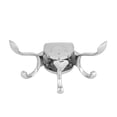 thumbnail image 6 of Zinc Alloy Multi-Hook Swivel Wall Hook Towel Hat Hanger Organizer for Bathroom Bedroom, 6 of 8