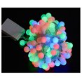 thumbnail image 1 of Lámpara de bola esmerilada LED, lámpara de ambiente para acampar al aire libre, lámpara de alambre de cobre de colores, lámpara de decoración navideña, cadena de lámparas, 1 of 6