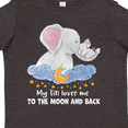 thumbnail image 4 of Inktastic My Titi Loves Me to the Moon and Back Elephant Family Boys or Girls Toddler T-Shirt, 4 of 5