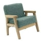 thumbnail image 3 of 1/12 Mini Sofá Individual Mobiliario de Habitación Accesorios Decorativo para Casa de Gris Hugo Sillón de casa de muñecas, 3 of 7